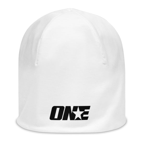 1STAR Let'em Know White Beanie
