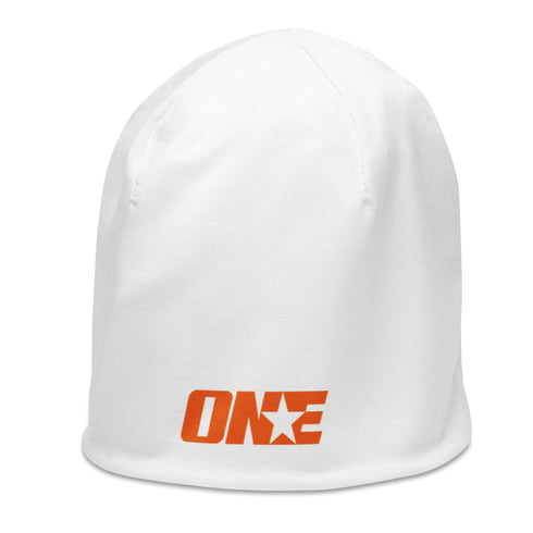1STAR Let'em Know Outrageous White Beanie