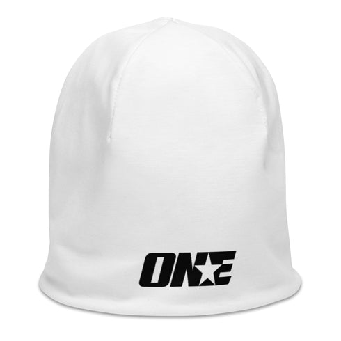 1STAR Let'em Know White Beanie
