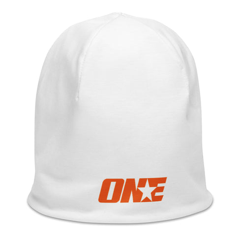 1STAR Let'em Know Outrageous White Beanie