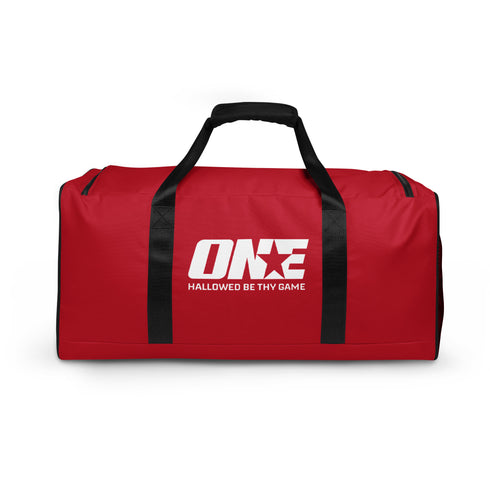 1STAR Undrafted Crimson Duffle Bag