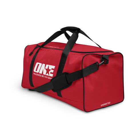 1STAR Undrafted Crimson Duffle Bag