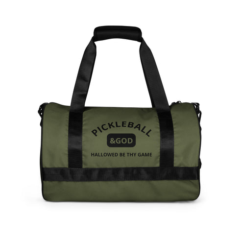 Pickleball &GOD Game Gym Bag