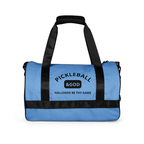 Pickleball &GOD Black Sky Gym Bag