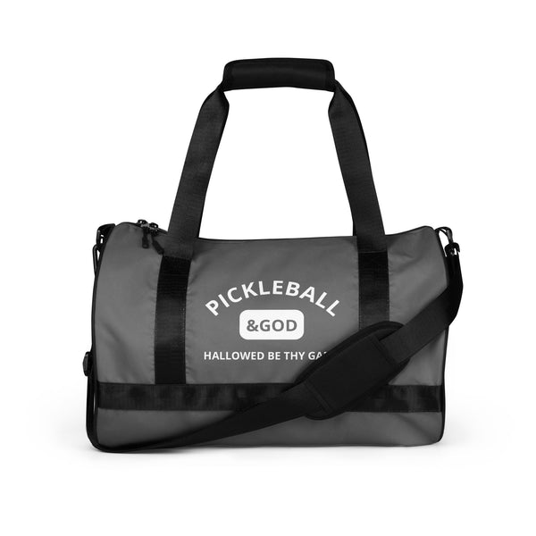 Pickleball &GOD Smoke Gym Bag