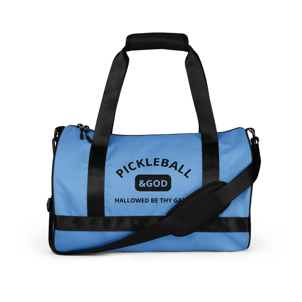 Pickleball &GOD Black Sky Gym Bag