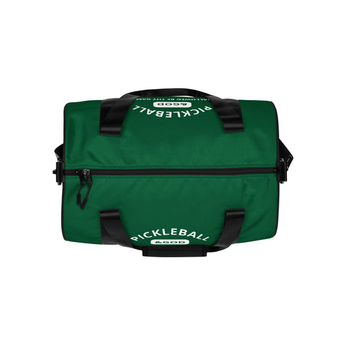 Pickleball &GOD Emerald Gym Bag
