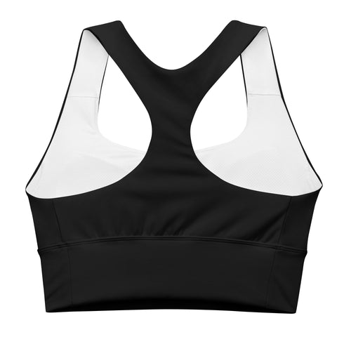 1STAR Mid Onyx Longline Sports Bra