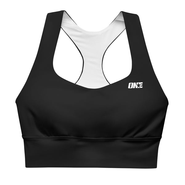 1STAR Alpha Onyx Longline Sports Bra