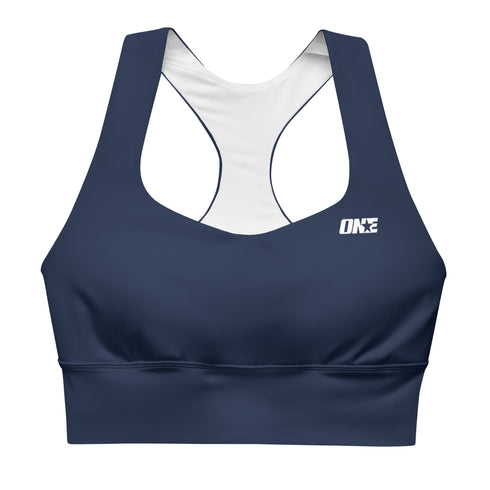 1STAR Alpha Navy Longline Sports Bra