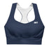 1STAR Alpha Navy Longline Sports Bra