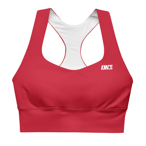1STAR Crimson Alpha Longline Sports Bra
