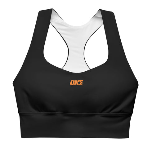 1STAR Outrageous Onyx Longline Sports Bra