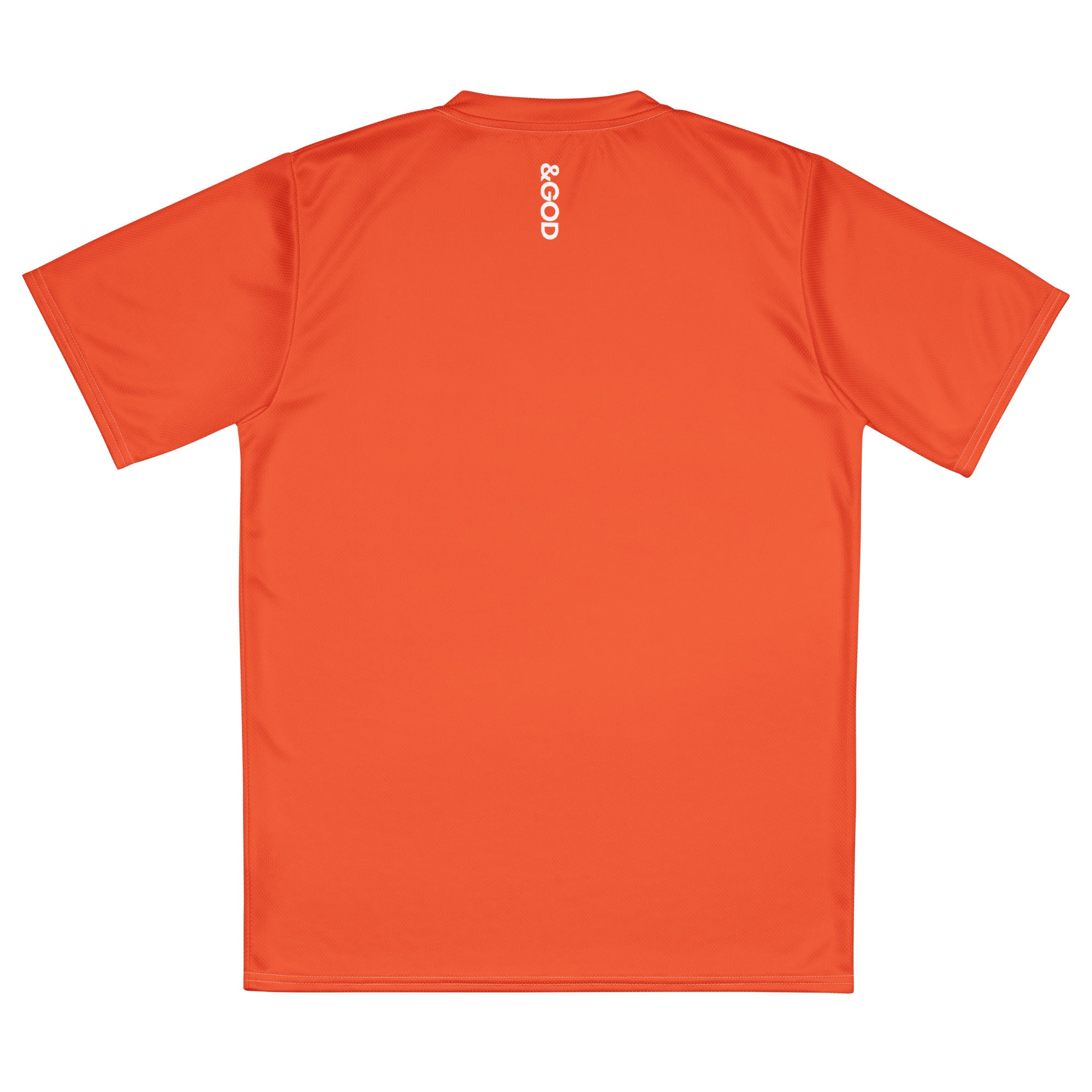 Basketball &God Outrageous Recycled Sports Jersey T-Shirt