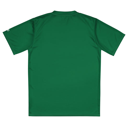 Pickleball &GOD Emerald Recycled Hallowed Sports Jersey T-Shirt
