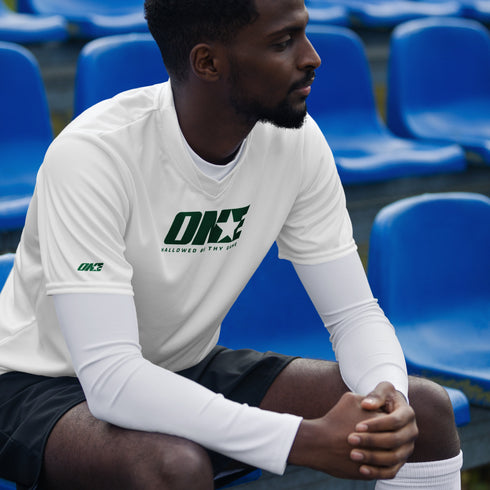 1STAR White Emerald Recycled Sports Jersey T-Shirt