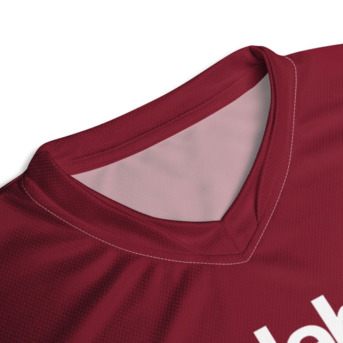 Pickleball &GOD Rust Recycled Sports Jersey T-Shirt