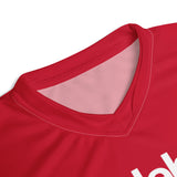 Pickleball &GOD Crimson Recycled Hallowed Sports Jersey T-Shirt