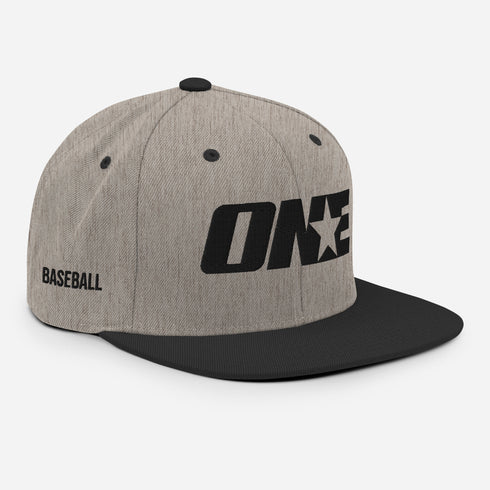 Baseball 1STAR Snapback Cap