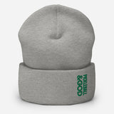 Pickleball &GOD Irish Cuffed Beanie