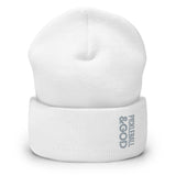 Pickleball &GOD Smoke Cuffed Beanie