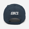 Volleyball 1STAR Distressed Dad Cap