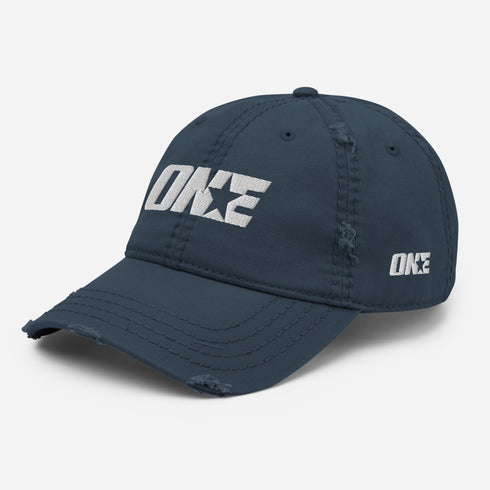 1STAR Distressed Dad Cap