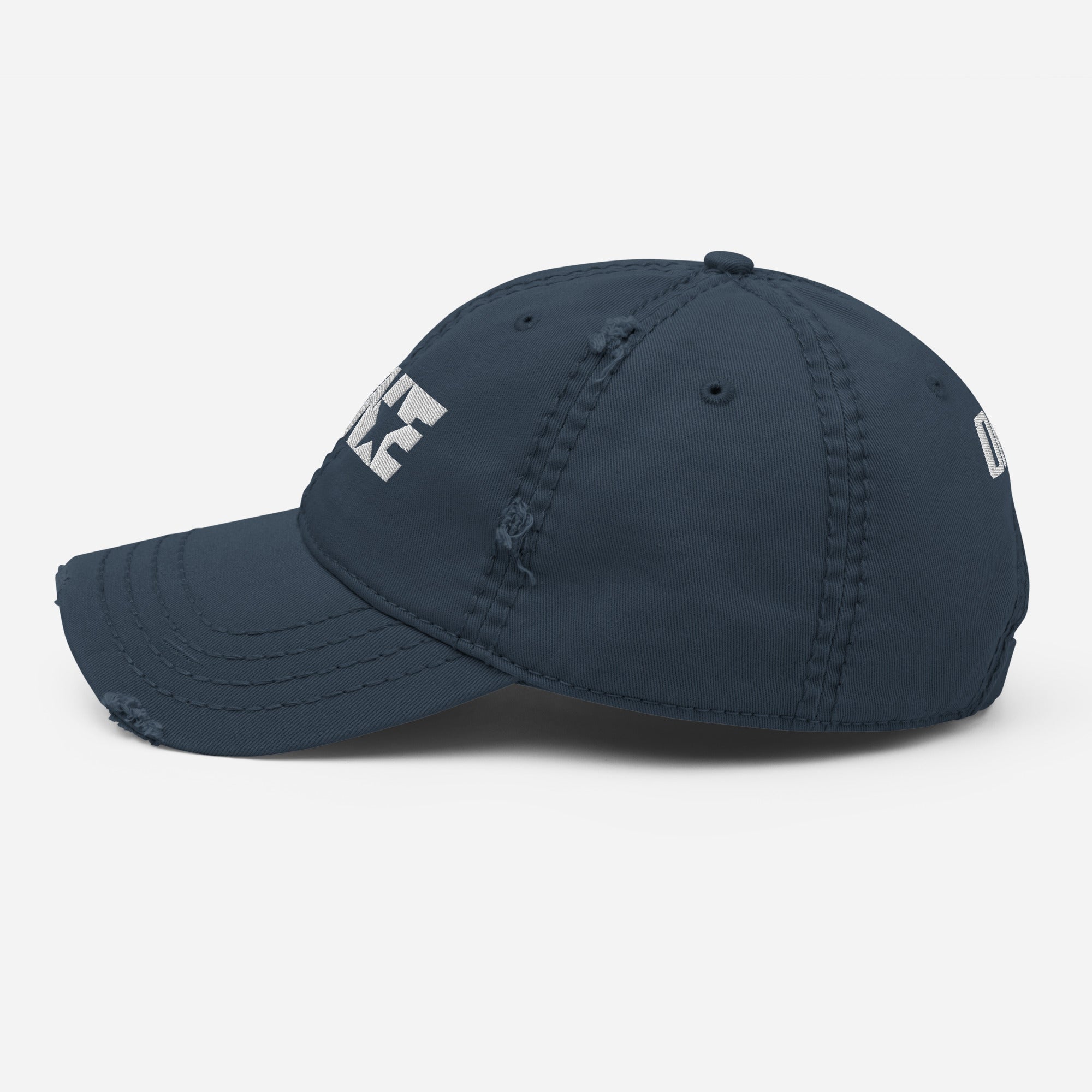 Baseball 1STAR Distressed Dad Cap