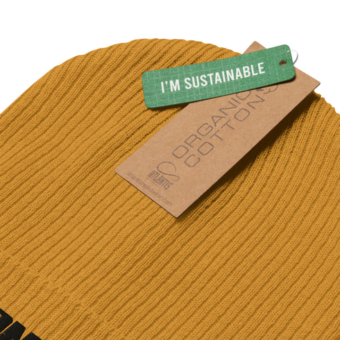 1STAR Organic Ribbed Beanie