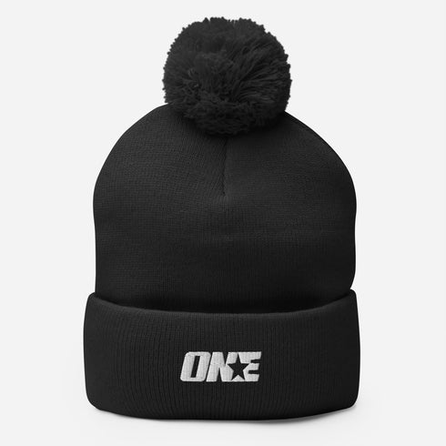 1STAR Pom-Pom Beanie