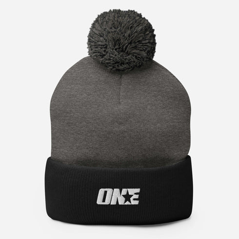 1STAR Pom-Pom Beanie