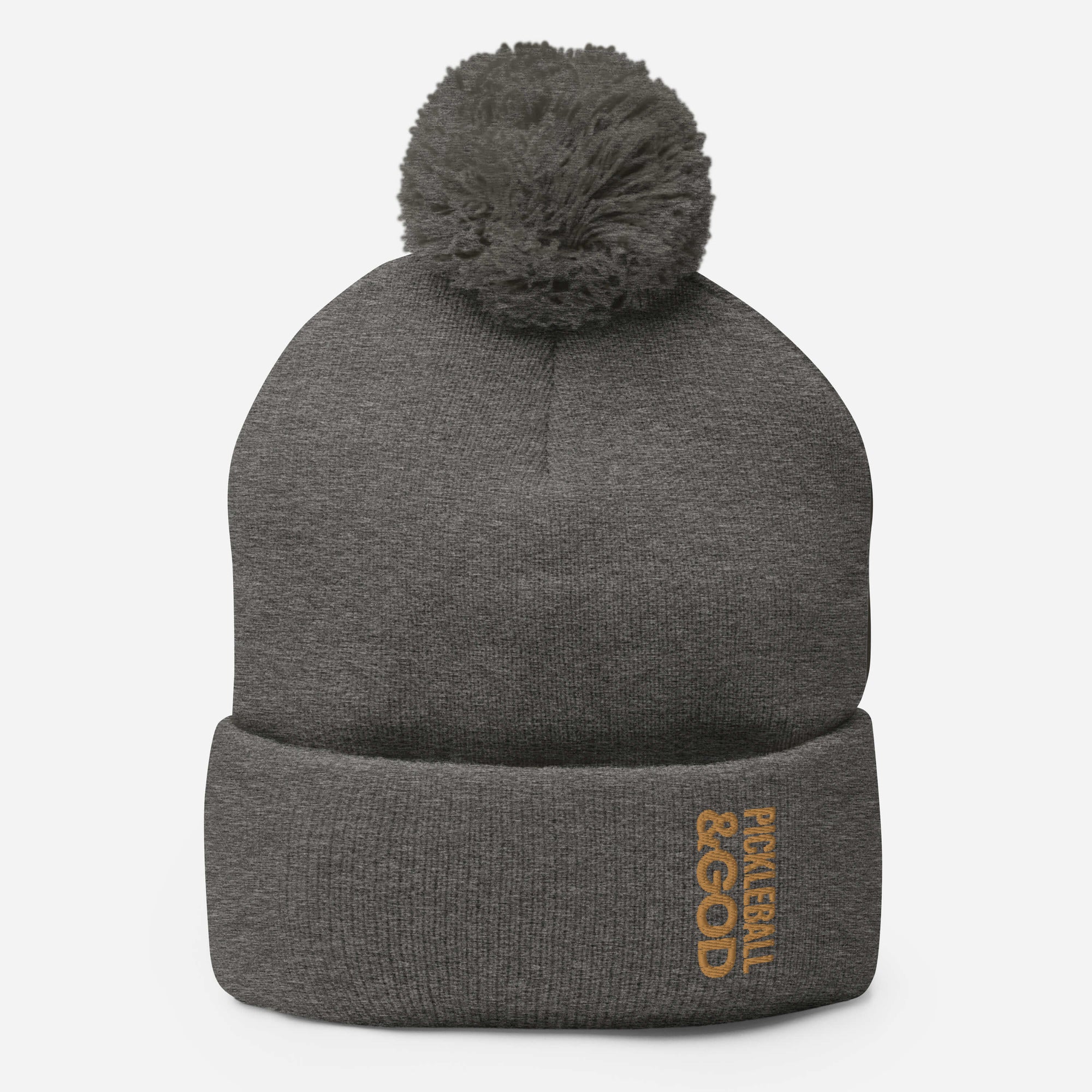 Pickleball &GOD Zest Pom-Pom Beanie