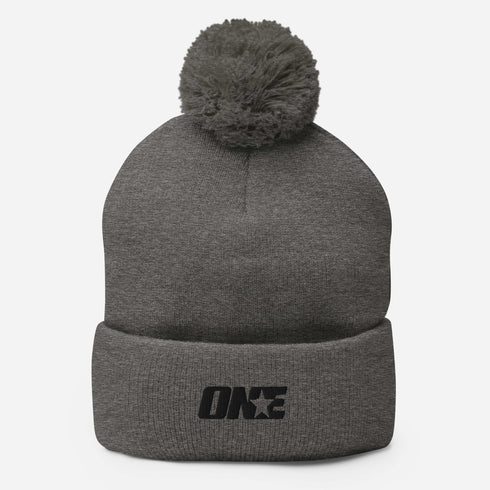 1STAR Pom-Pom Beanie