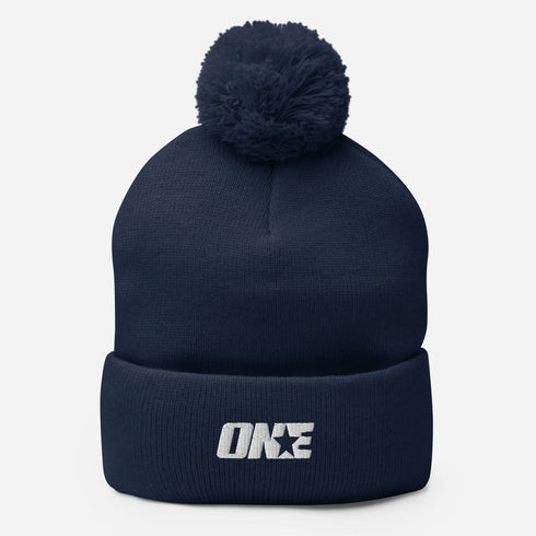 1STAR Pom-Pom Beanie
