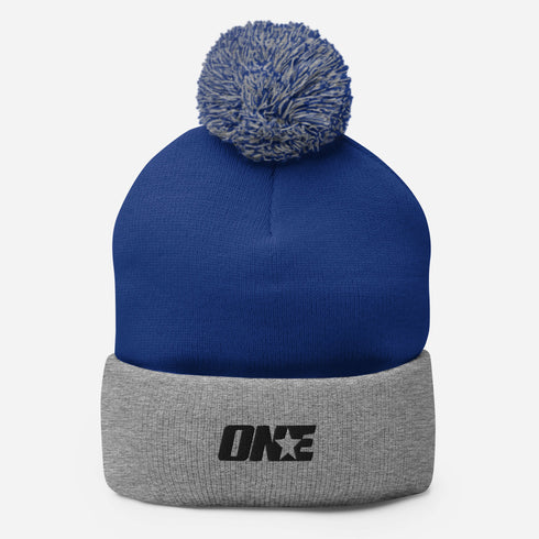 1STAR Pom-Pom Beanie