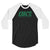 1STAR Emerald 3/4 Sleeve Raglan T-Shirt