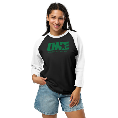 1STAR Emerald 3/4 Sleeve Raglan T-Shirt