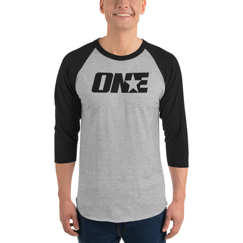 1STAR Logo 3/4 Sleeve Raglan T-Shirt