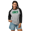 1STAR Emerald 3/4 Sleeve Raglan T-Shirt