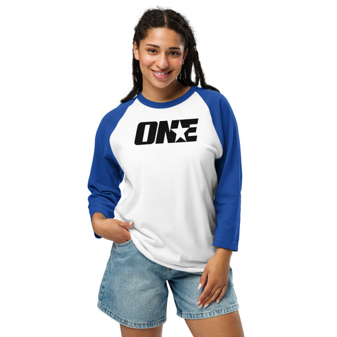 1STAR Logo 3/4 Sleeve Raglan T-Shirt