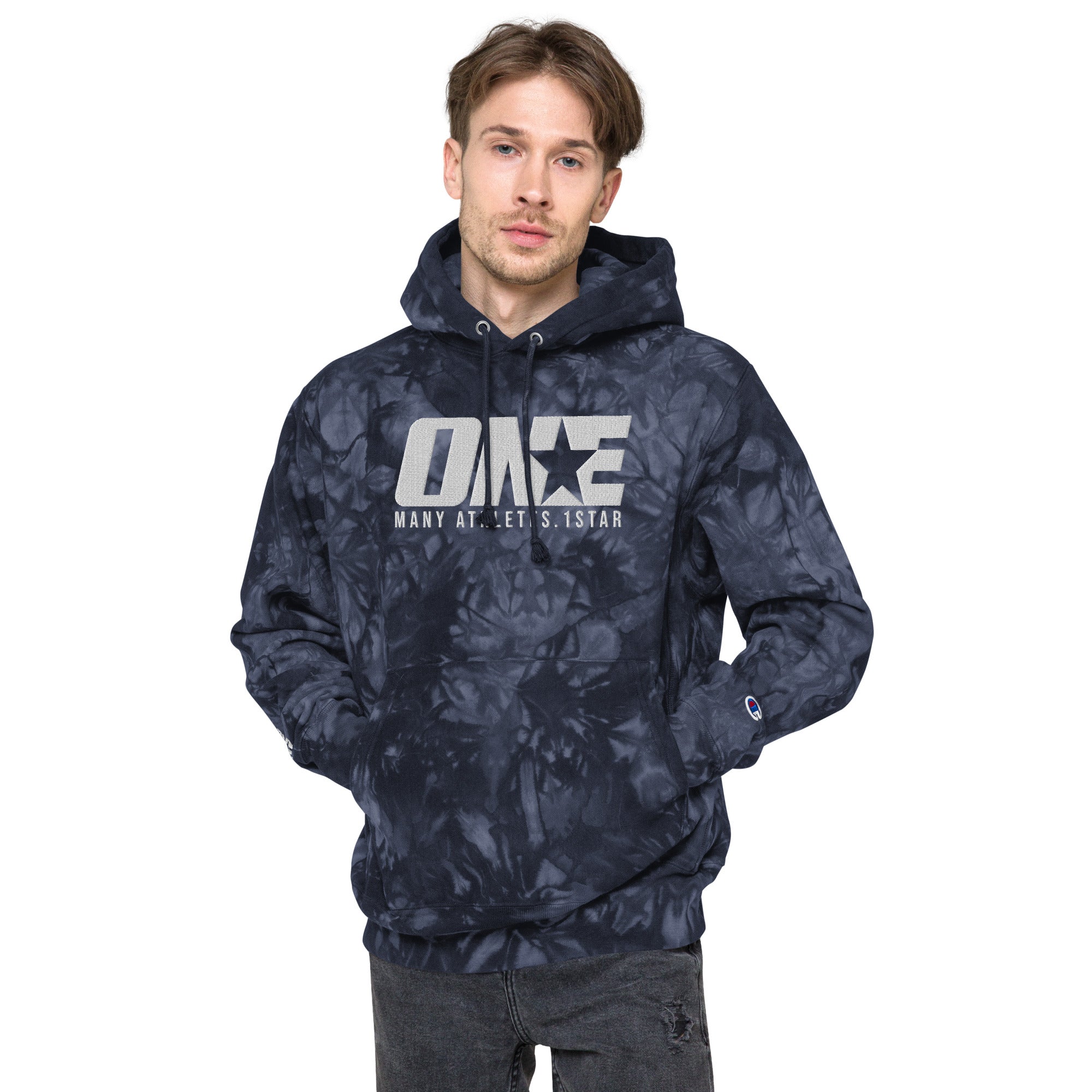 1STAR M1 Champion Tie-dye Hoodie