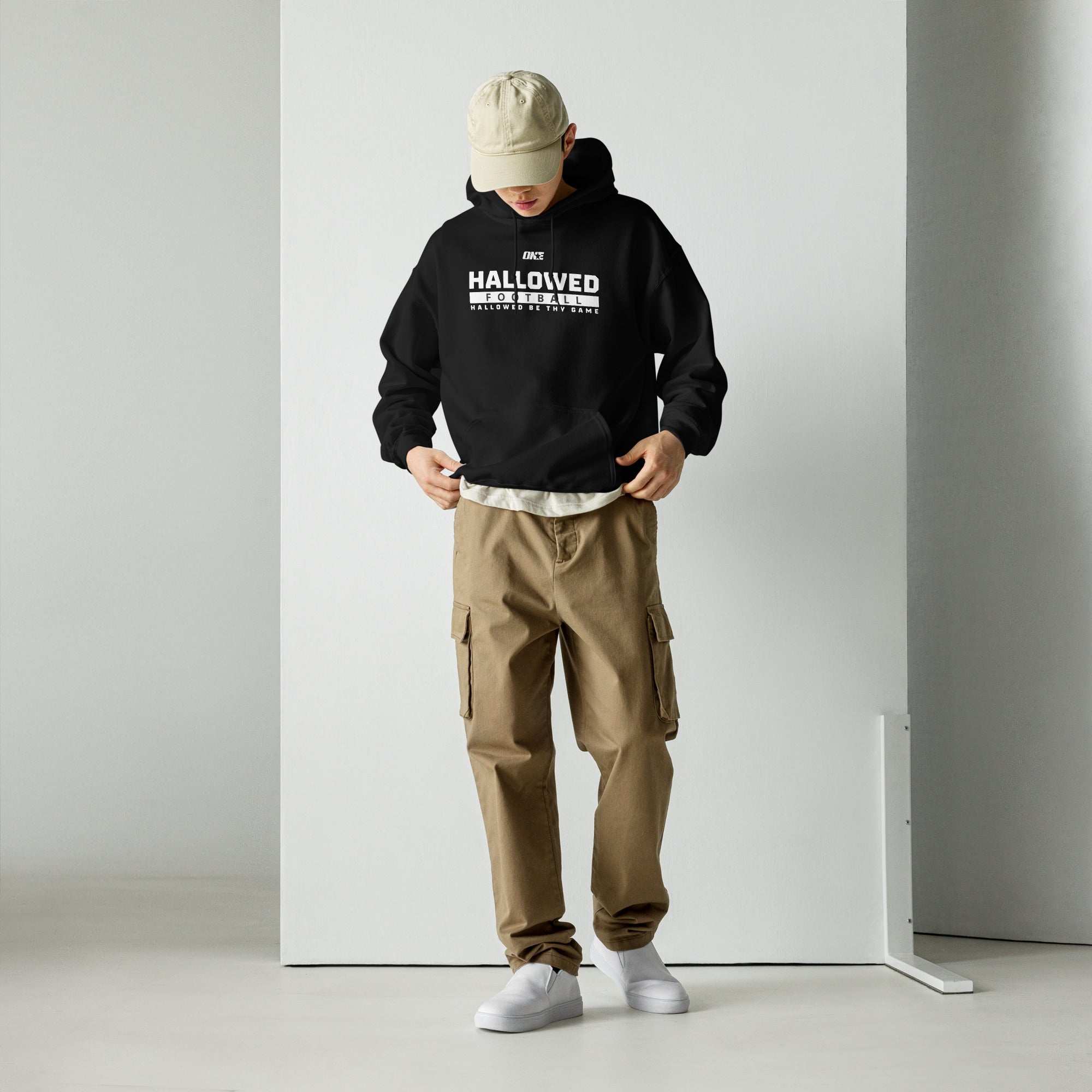 Hallowed Football Hoodie