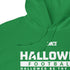 Hallowed Football Emerald Hoodie