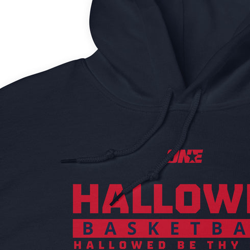 Hallowed Basketball Crimson Hoodie