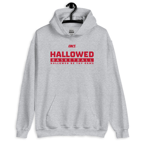 Hallowed Basketball Crimson Hoodie