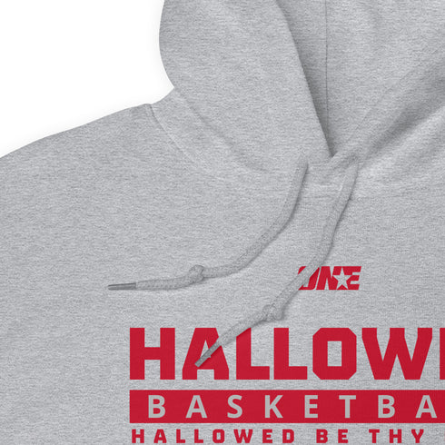 Hallowed Basketball Crimson Hoodie