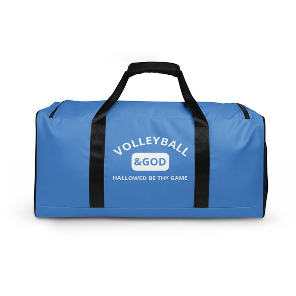 Volleyball &God Sky Duffle Bag