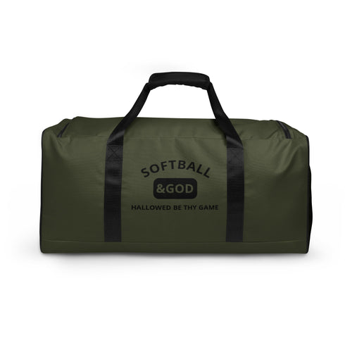Softball &God Game Duffle Bag