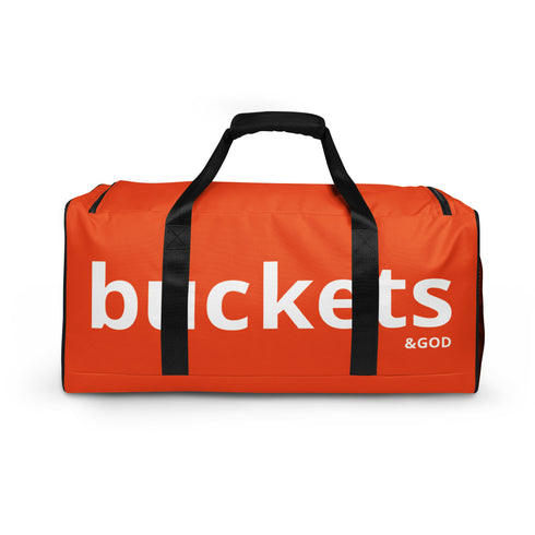 Buckets &God Orange City Duffle Bag