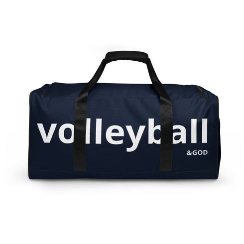 Volleyball &God Classic City Duffle Bag